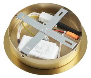 Ideal Lux - LED Полилей EQUINOXE 12xG4/2W/230V Ø 124 см месинг/прозрачен