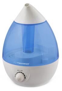 Овлажнител за въздух Esperanza EHA005, 25W, 2.6 л, 3 нива, 300 мл/ч, 40 кв/м., Бял/син