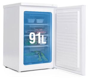 Фризер Muhler VFS85WE, 91 л, Клас Е, Реверсивна врата, R600a, Бял
