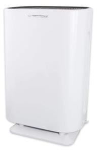 Пречиствател за въздух Esperanza EHP003, 43W, 50 м2, 190 м³/ч, 3 режима, 3 скорости, LCD, HEPA, Touch, Дистанционно, Бял
