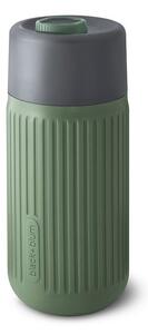 Зелена стъклена чаша за път 340 ml – Black + Blum