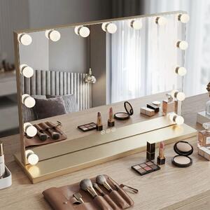 Огледало LED HOLLYWOOD L.Gold 80x60