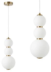 LED висящ полилей LHJ113-3CP четкано злато