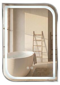 Огледало LED ZONE 70x50 BRUSH NICKEL