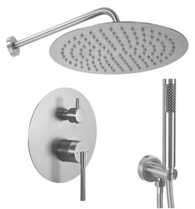Комплект за Душ за Вграждане Rea Argon Nickel Brush + BOX