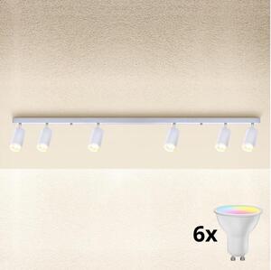 Brilagi - Димируемо LED точково осветително тяло SELE 6xGU10/6,5W/230V бяло