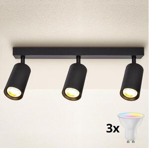 Brilagi - LED димируемо точково осветително тяло SELE 3xGU10/4,8W/230V черно