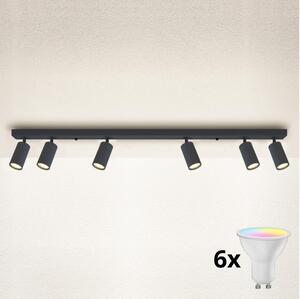 Brilagi - LED димируемо точково осветително тяло SELE 6xGU10/6,5W/230V антрацит
