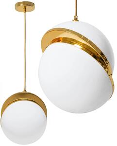 Пендел- стъклена сфера White/Gold APP481-1CP
