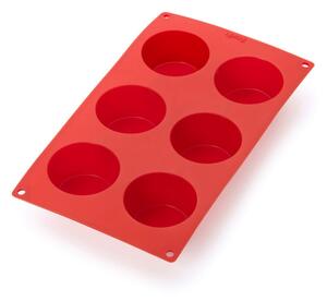 Форма за печене Lekue 1010170, 30x17.5x3.5 см, 720 мл, От -60 до +220C, Платинен силикон, Червен
