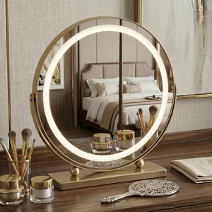 Огледало LED MAKE-UP L.Gold 40 cm