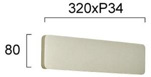 LED стенен аплик KELDA LED/12W/230V 3000K/4000K сребрист