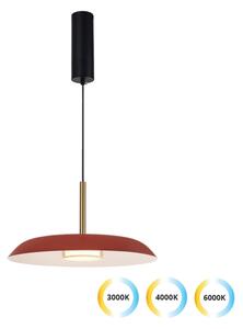 LED полилей на кабел NUDO LED/11W/230V 3000/4000/6000K червен
