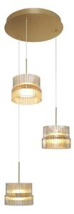LED полилей на кабел LUXE LED/34W/230V месинг