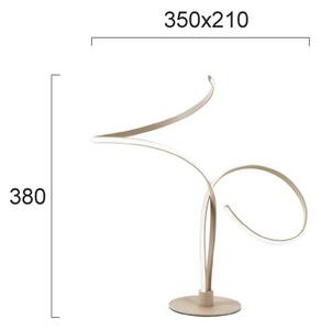 LED настолна лампа IVANA LED/5W/230V бежова
