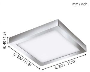 Eglo 98561 - LED RGBW Димируемо таванно осветително тяло FUEVA-C LED/21W/230V BT IP44