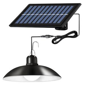 LED димируема соларна висяща лампа на кабел LED/1,8W/3,7V IP44 6500K 1600 mAh + дистанционно управление
