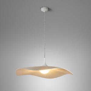 Bover LED висяща лампа Mediterránia, цвят крем, Ø 52 cm