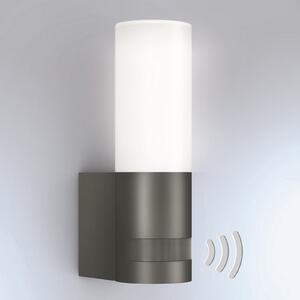 STEINEL L 605 S LED външна светлина за стена Сензор IP44, Черен, Метал, Модерен