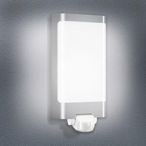 STEINEL L 240 S LED стенна лампа със сензор, неръждаема стомана, Металик, Метал, Модерен
