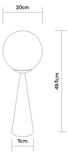 Globo 21031N - Настолна лампа PINPAL 1xE27/40W/230V хром
