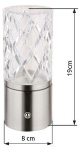 Globo 21010N - LED регулируема настолна лампа LUNKI LED/2,5W/3,7V