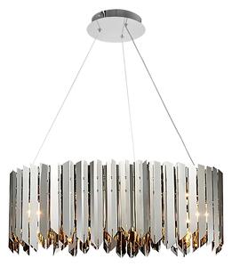 Лампа APP1763-8CP metal CHROME