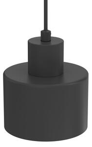 Висяща лампа на кабел PARKLA 1xE27/15W/230V черна