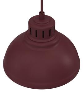 Полилей с кабелно окачване SVEN 4xE27/15W/230V бордо