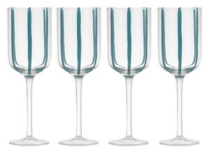 Чаши за вино в комплект от 4 бр. 350 ml Stripe – Ladelle