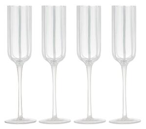Чаши за шампанско в комплект от 4 бр. 180 ml Stripe – Ladelle