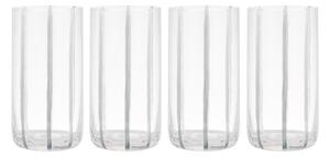 Стъклени чаши в комплект от 4 бр. 450 ml Stripe – Ladelle