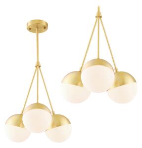 Пендел Gold Glass Ball Mat APP688-3CP