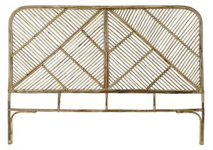 Табла за легло DKD Home Decor Естествен Pатан (175 x 3 x 130 cm)