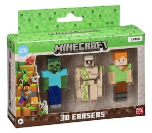 Комплект 3D гуми за триене Minecraft MC4021C 3 Части