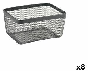 Многофункционална Кошница Confortime Черен Метал 30,5 x 23 x 15,2 cm (8 броя)