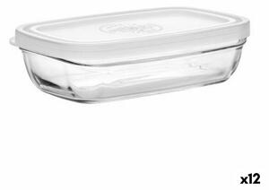 Кутия за обяд Duralex FreshBox Прозрачен 15 x 10 x 4 cm (12 броя)