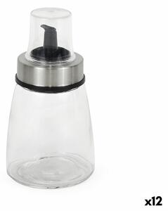 Солница Quttin Прозрачен Сребрист Cтъкло 200 ml 6,5 x 6,5 x 12,5 cm (12 броя)