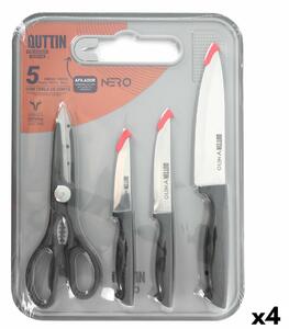 Комплект Ножове Quttin Nero 5 Части (4 броя)
