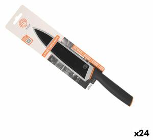 Кухненски Нож MasterChef Chef Черен Сребрист 20 cm (24 броя)