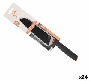 Кухненски Нож MasterChef Черен Сребрист 18 cm (24 броя)