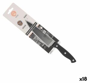 Кухненски Нож MasterChef Chef Черен Сребрист 15 cm (18 броя)