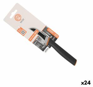 Нож Белачка MasterChef Черен Сребрист Неръждаема стомана 7,5 cm (24 броя)