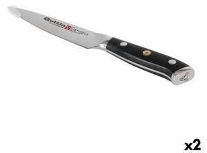 Кухненски Нож Quttin Damaskus Черен Сребрист 12 cm (2 броя)