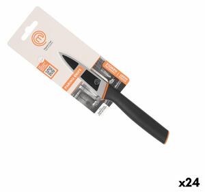 Кухненски Нож MasterChef Черен Сребрист 9 cm (24 броя)