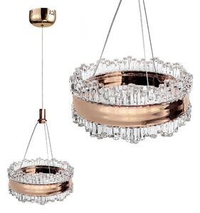 Висяща Кристална Лампа LED LHJ099-CP GOLD