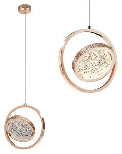 Висяща Кристална Лампа LHJ106-1CP LIGHT ROSE GOLD