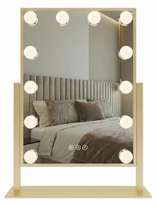 Огледало LED HOLLYWOOD L.Gold 30x40
