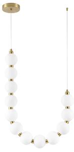 LED висящ полилей LHJ119-CP четкано злато