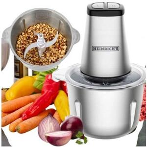 Блендер с чаша Heinrich's HMZ 8849 Сив Сребрист 500 W 2 L